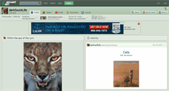 Desktop Screenshot of darksoul4life.deviantart.com