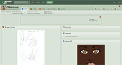Desktop Screenshot of pitbull-lover.deviantart.com