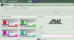 Desktop Screenshot of m-trax.deviantart.com