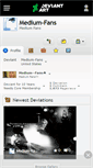 Mobile Screenshot of medium-fans.deviantart.com