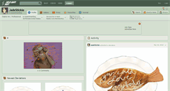 Desktop Screenshot of jadestickle.deviantart.com