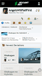 Mobile Screenshot of angelswillfallfirst.deviantart.com