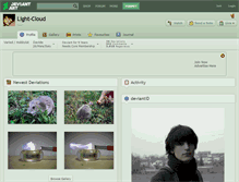 Tablet Screenshot of light-cloud.deviantart.com