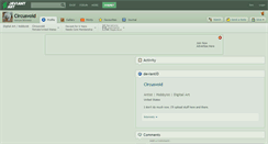 Desktop Screenshot of circusvoid.deviantart.com