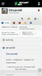 Mobile Screenshot of circusvoid.deviantart.com