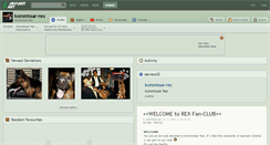 Desktop Screenshot of kommissar-rex.deviantart.com