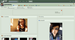 Desktop Screenshot of meamadness.deviantart.com