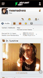 Mobile Screenshot of meamadness.deviantart.com