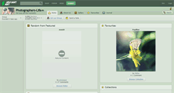 Desktop Screenshot of photographers-life.deviantart.com