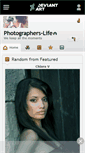 Mobile Screenshot of photographers-life.deviantart.com
