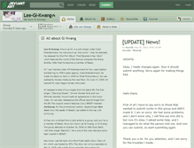 Tablet Screenshot of lee-gi-kwang.deviantart.com