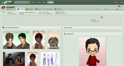 Desktop Screenshot of kirikafd.deviantart.com