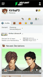Mobile Screenshot of kirikafd.deviantart.com
