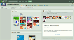Desktop Screenshot of flinn-and-flameona.deviantart.com