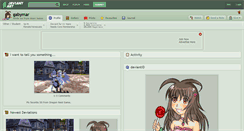 Desktop Screenshot of gabymar.deviantart.com