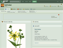 Tablet Screenshot of katrinakae.deviantart.com