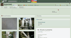 Desktop Screenshot of hiruma-sensei.deviantart.com