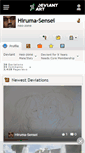 Mobile Screenshot of hiruma-sensei.deviantart.com