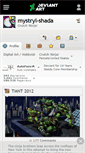 Mobile Screenshot of mystryl-shada.deviantart.com