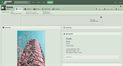 Desktop Screenshot of emella.deviantart.com
