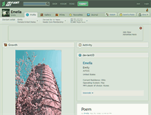 Tablet Screenshot of emella.deviantart.com