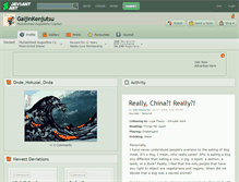 Tablet Screenshot of gaijinkenjutsu.deviantart.com