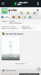 Mobile Screenshot of g-whiz.deviantart.com