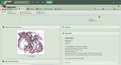 Desktop Screenshot of nattychan.deviantart.com