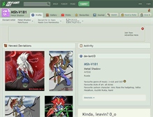 Tablet Screenshot of msh-v181.deviantart.com