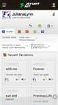 Mobile Screenshot of julianalynn.deviantart.com