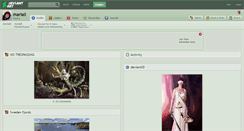 Desktop Screenshot of mariall.deviantart.com