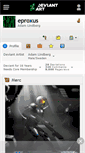 Mobile Screenshot of eproxus.deviantart.com