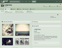 Tablet Screenshot of craiglindsay.deviantart.com