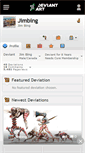 Mobile Screenshot of jimbing.deviantart.com