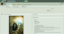 Desktop Screenshot of ek0s.deviantart.com