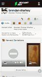 Mobile Screenshot of brendan-sharkey.deviantart.com