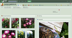 Desktop Screenshot of crimson-shadows-inc.deviantart.com