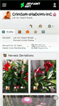 Mobile Screenshot of crimson-shadows-inc.deviantart.com