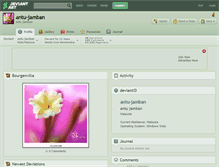 Tablet Screenshot of antu-jamban.deviantart.com