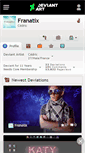 Mobile Screenshot of franatix.deviantart.com