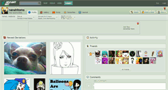 Desktop Screenshot of nanahitomo.deviantart.com