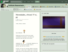 Tablet Screenshot of institute-paranormal.deviantart.com