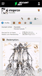 Mobile Screenshot of eleganze.deviantart.com