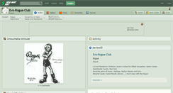 Desktop Screenshot of evo-rogue-club.deviantart.com