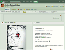 Tablet Screenshot of mexicanseafoodcobain.deviantart.com