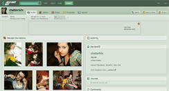 Desktop Screenshot of chatterb0x.deviantart.com