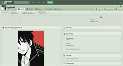 Desktop Screenshot of hyperdol.deviantart.com