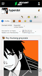 Mobile Screenshot of hyperdol.deviantart.com