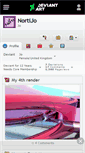 Mobile Screenshot of nortijo.deviantart.com