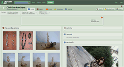 Desktop Screenshot of christina-kuncheva.deviantart.com